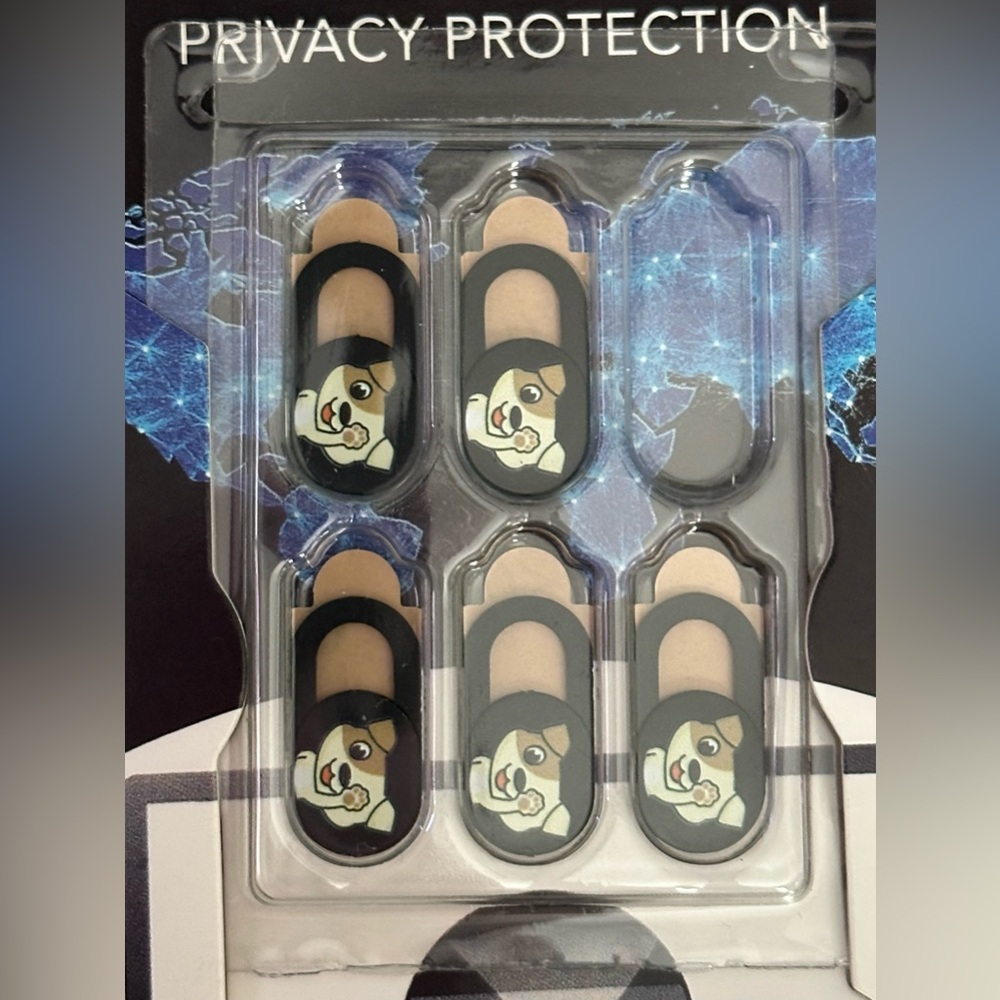 🛍️ Add-on item — Privacy Protection Webcam Covers - Black